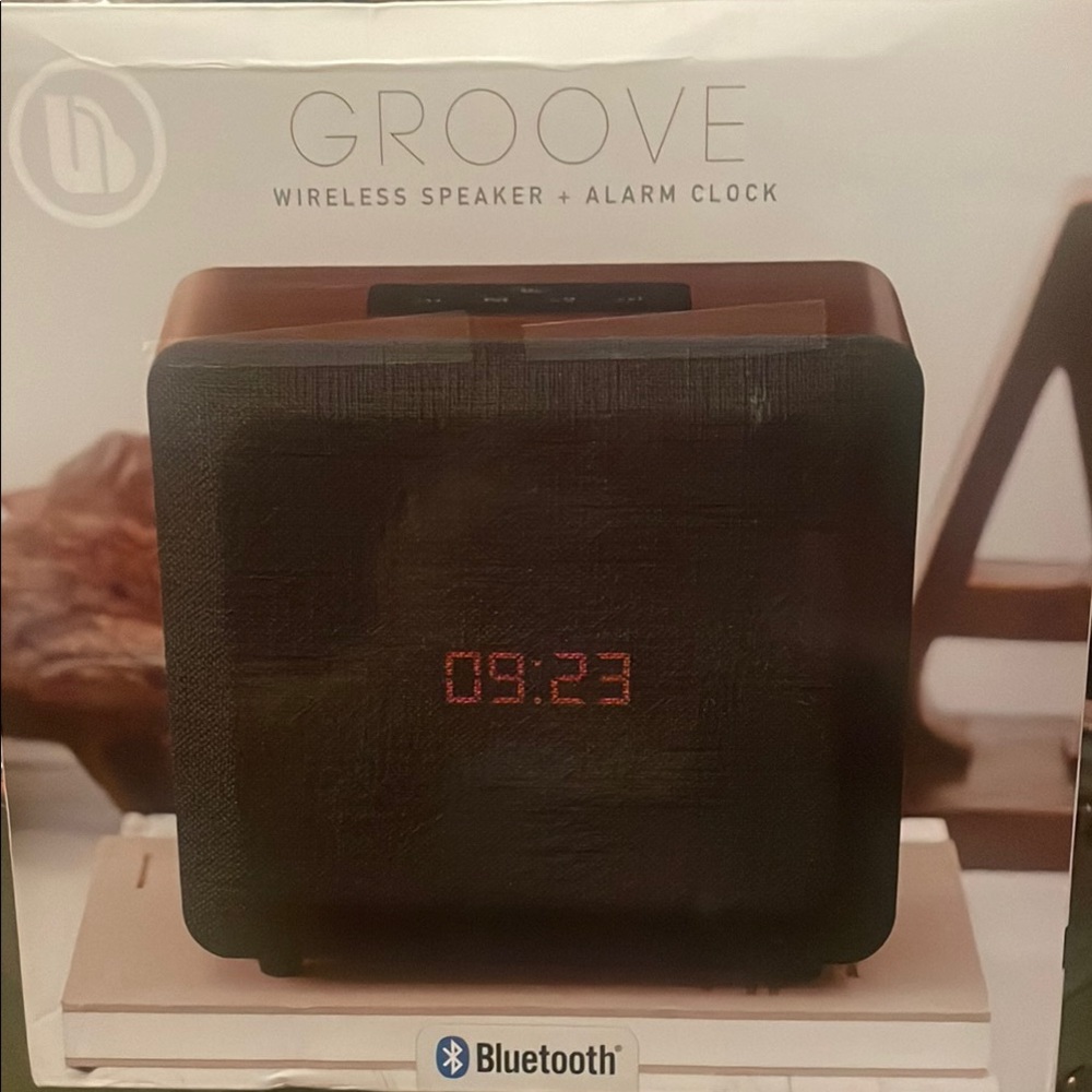 NIB Bluetooth Speaker and Alarm Clock with LED Display